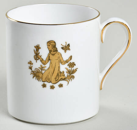 Zodiac Flat Demitasse Cup