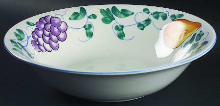 Fruttie 11" Large Salad Serving Bowl