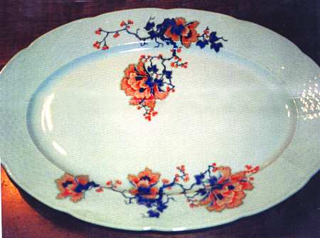 Ming 14" Oval Serving Platter