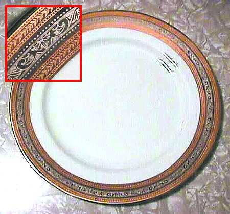 Elegance Gold Dinner Plate