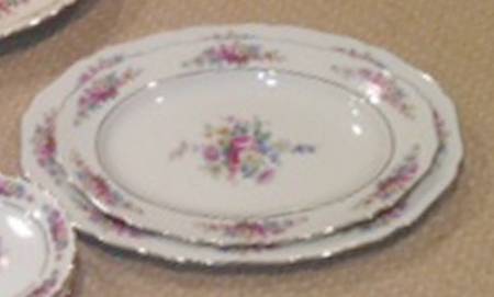 THO205 16" Oval Serving Platter