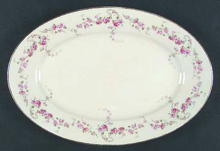 THO210 13" Oval Serving Platter