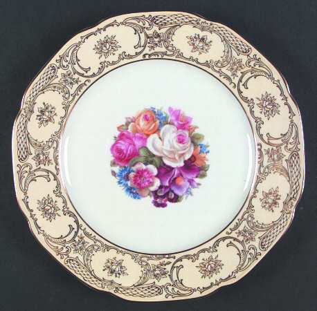 Tir262 Yellow Dinner Plate