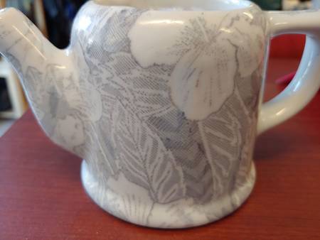 Hawaiian Gray Individual Teapot & Lid