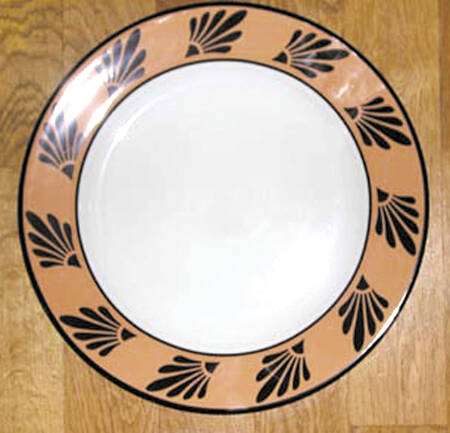 Amphora Keys Service Plate (Charger)