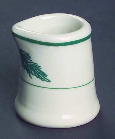 Pine Cone Green (2 Rings) Individual Creamer