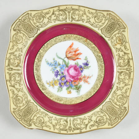 TIR268 Square Salad Plate