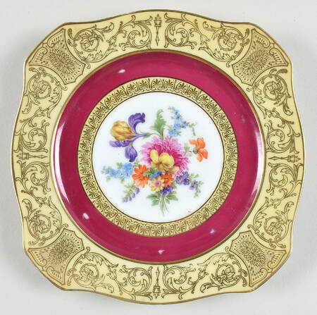 TIR268 Square Salad Plate