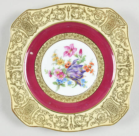 TIR268 Square Salad Plate