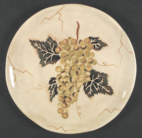 Cabernet (Semi Scallop, Rippled) Salad Plate