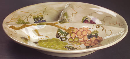 Cabernet (Semi Scallop, Rippled) 3-Part Relish