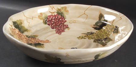 Cabernet (Semi Scallop, Rippled) 14" Pasta Serving Bowl
