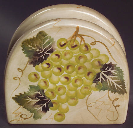 Cabernet (Semi Scallop, Rippled) Napkin Holder