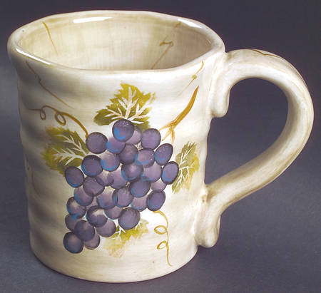 Cabernet (Semi Scallop, Rippled) Mug