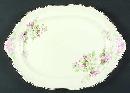 436 13" Oval Serving Platter
