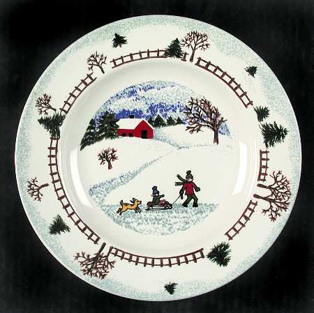 Winterside Salad Plate