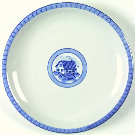 Blue Pastures Dinner Plate