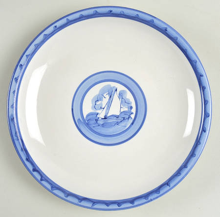 Sail Away Salad/Dessert Plate