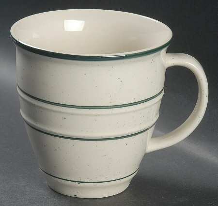 Green Crock (Flecks) Mug