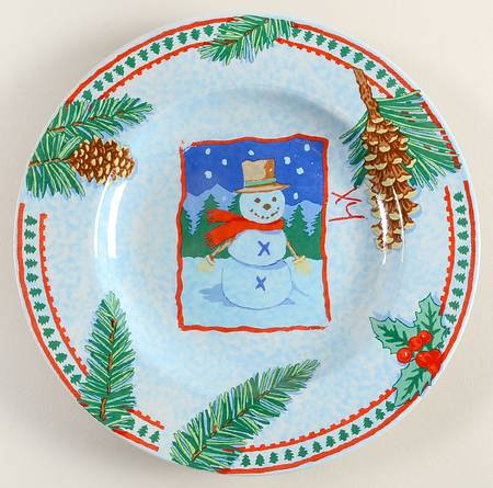 Holiday Lodge Salad Plate