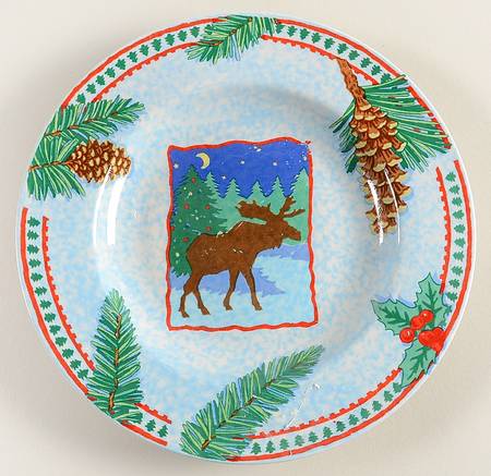 Holiday Lodge Salad Plate