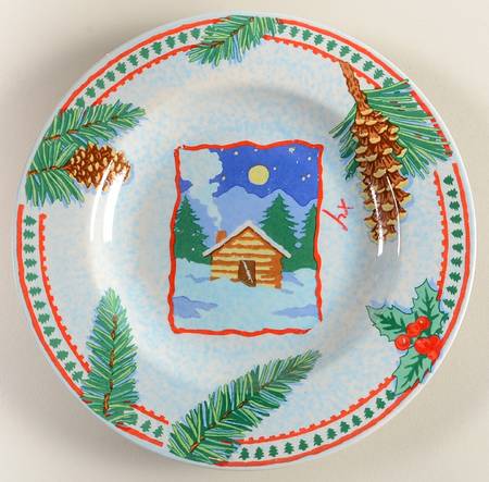 Holiday Lodge Salad Plate