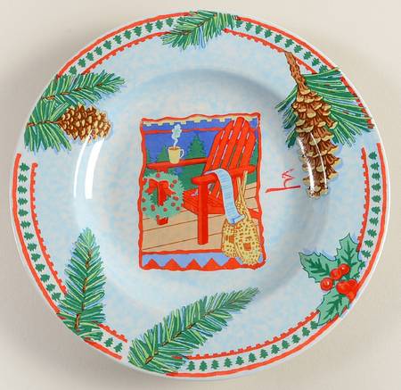Holiday Lodge Salad Plate