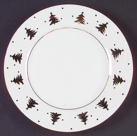 Golden Pines Salad Plate