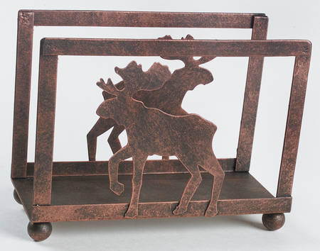 Moose Country Metal Napkin Holder