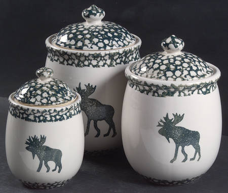 Moose Country (3 Piece) Canister Set (Box Set)