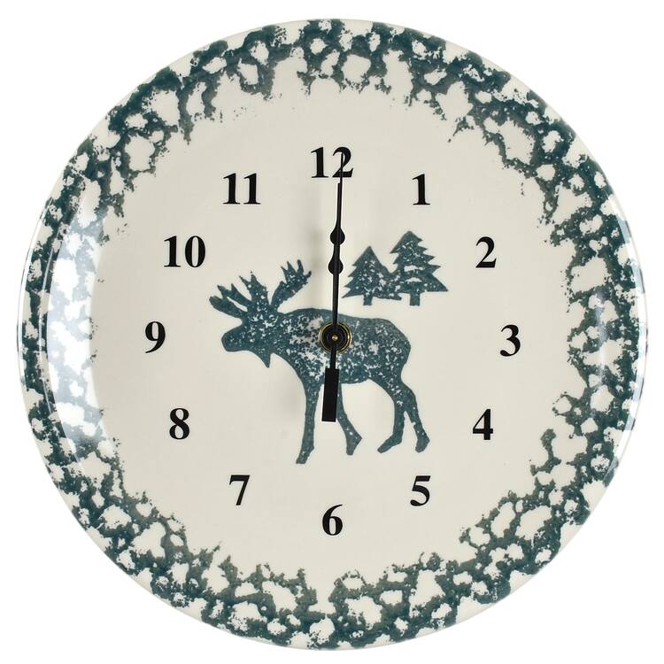 Moose Country 1-2" depth  Clock Plate HC