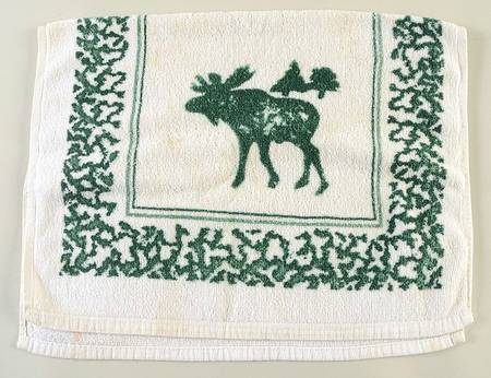 Moose Country Cloth Tie Towel