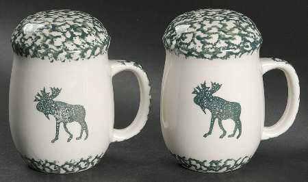 Moose Country Oversized Salt & Pepper Set