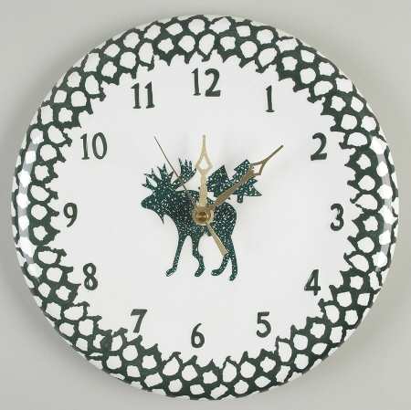 Moose Country Quartz Clock