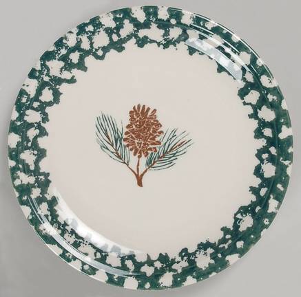 Holiday Pines Dessert/Pie Plate