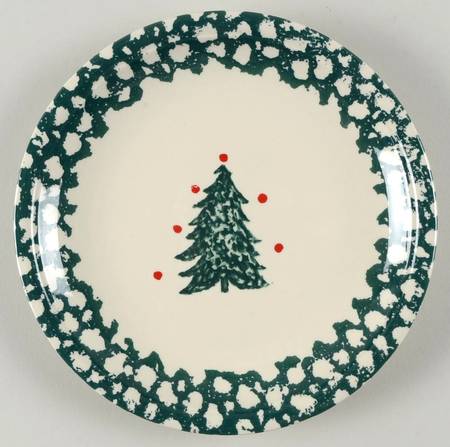 Holiday Pines Dessert/Pie Plate
