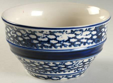 Sponge Blue (Bands) Soup/Cereal Bowl