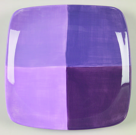 Quadrettini Square Salad Plate