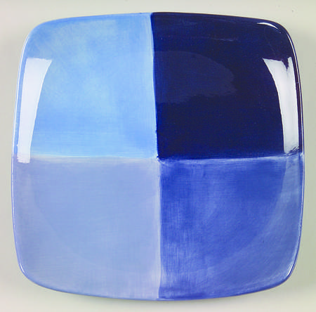 Quadrettini Square Salad Plate