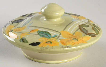 Fruitful Tapestry Lid for Small Canister