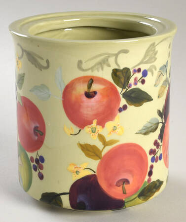 Fruitful Tapestry Small Canister No Lid