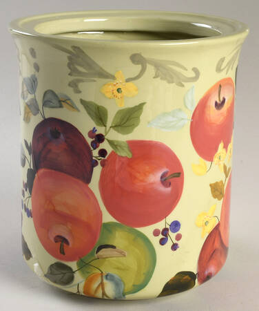 Fruitful Tapestry Large Canister No Lid