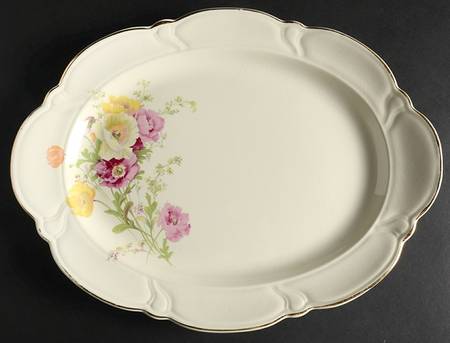 1629 13" Oval Serving Platter