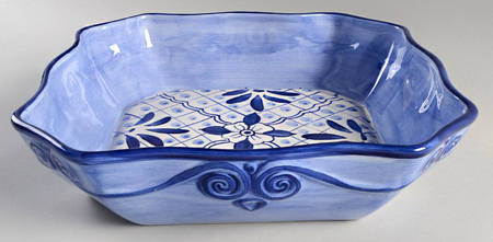 Lisbon (Square) 13" Square Bowl