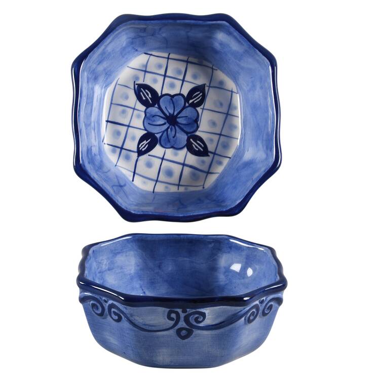 Lisbon (Square) Dip Bowl for Chip & Dip Set