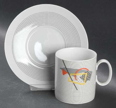 THO234 Flat Cup & Saucer Set by Thomas