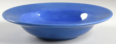 Barcelona Sky Large Rim Soup Bowl