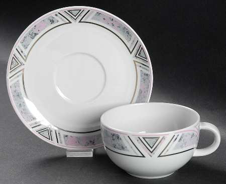 TOG56 Flat Cup & Saucer Set