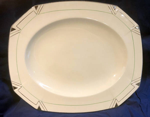 TUE2 14" Oval Serving Platter