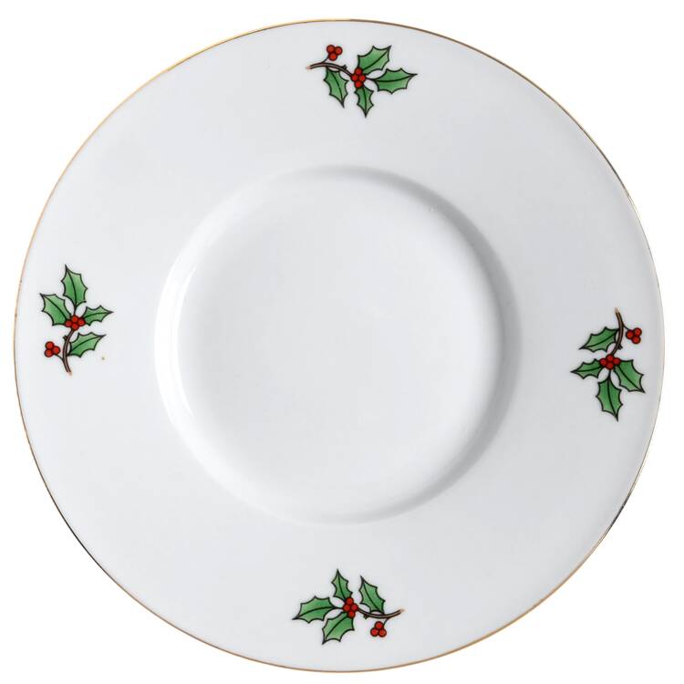 Holiday Hostess (Trim, No Gold Band) Saucer